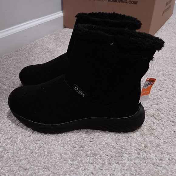 Cheeks Fit Body Boots size 6 brand new / black - Picture 1 of 7